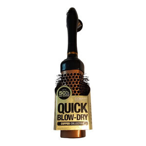 Conair Hairbrush Quick Blow-Dry Copper Collection